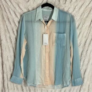 Rails Charli Sunset Gradient Button-Down Shirt